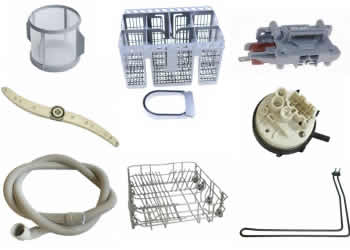 pieces et composants pour les lave vaisselle Indesit