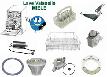 pieces et composants pour les lave vaisselle MIELE