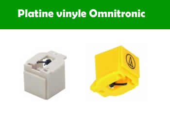 pieces et composants pour les platines vinyles Omnitronic