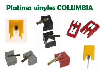 pieces et diamants pour les platines vinyles Columbia