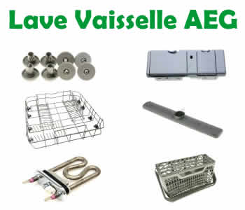 les pièces et composants pour la réparation des lave vaisselle AEG
