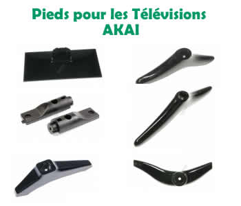 pieds et socles pour les tlvisions Akai