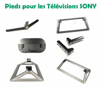 les pieds et composants pour les tlvisions lcd et plasma Sony