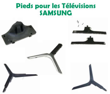 Fixation intermediaire pied pour tv samsung