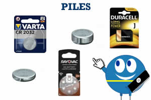 DESTOCKAGE 1 pile bouton ronde Varta V390 / SR 54 Oxyde d'argent (04-2021)