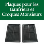 plaques pour la rparation des gaufriers et croques monsieurs