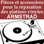 pièces et accessoires pour la réparation des platines tourne disque armstrad