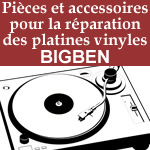 pices et accessoires pour la rparation des platines tourne disque bigben