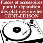 pices et accessoires pour la rparation des platines tourne disque continental edison