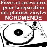 pices et accessoires pour la rparation des platines tourne disque nordmende