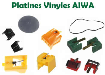 pieces et composants pour les platines vinyles AIWA