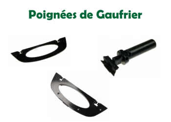 Poignes de rechange pour les Gaufriers