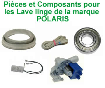 Pices et composants pour les lave linge polaris