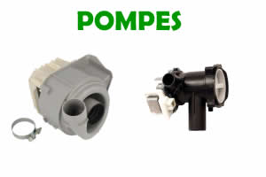 Pompes de remplacement pour les appareils lectromnagers