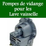 pompes de vidange pour la rparation des lave vaisselle