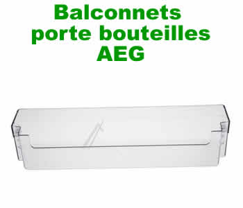 Balconnets porte bouteilles pour les rfrigrateurs AEG