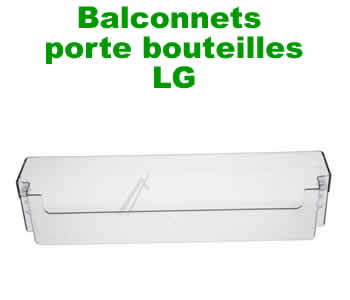 Balconnets porte bouteilles pour les rfrigrateurs LG