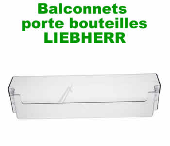 Balconnets porte bouteilles pour les rfrigrateurs LIEBHERR