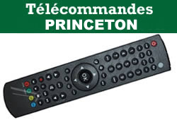 télécommandes pour les appareils audiovisuels princeton