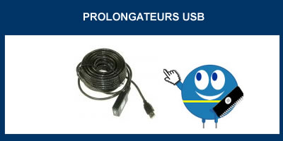 prolongateurs usb