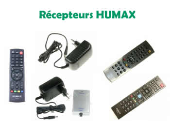 composants et chargeurs pour les rcepteurs Humax