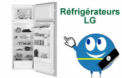 Pièces et accessoires pour les Réfrigérateurs Américains de la marque LG