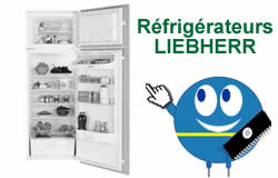 Pièces et composants pour les réfrigérateurs LIEBHERR