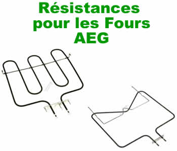 resistances de sole et voute pour les fours AEG