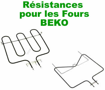 resistances de sole et voute pour les fours BEKO