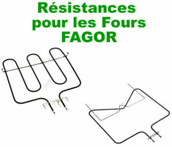 resistances de sole et voute pour les fours FAGOR