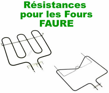 resistances de sole et voute pour les fours FAURE