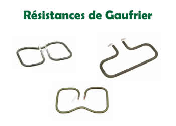 Rsistances de rechange pour les Gaufriers