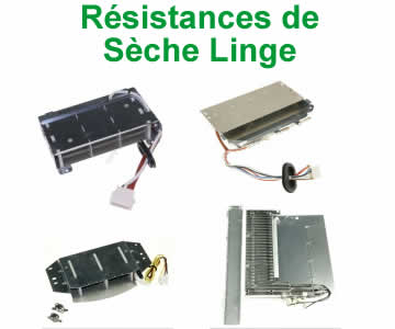 Les Rsistances pour les sche linge