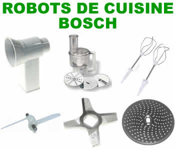 les pices et composants de remplacement pour les robots de cuisine bosch