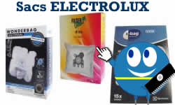 sacs pour les aspirateurs electrolux