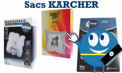 sacs pour les aspirateurs karcher