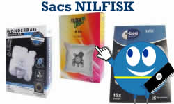 sacs pour les aspirateurs nilfisk