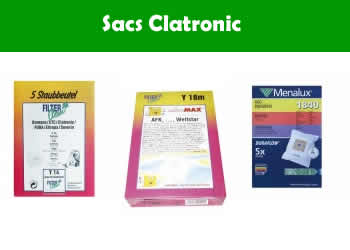 sacs pour les aspirateurs Clatronic