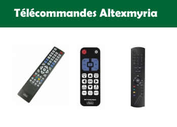 les tlcommandes pour les tlvisions et appareils Altexmyria