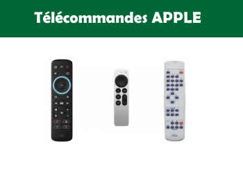 les tlcommandes pour les tlvisions et appareils Apple