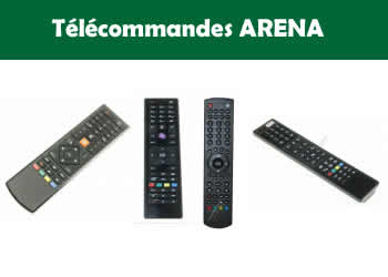 les tlcommandes pour les tlvisions et appareils ARENA