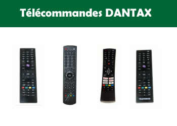 les tlcommandes pour les tlvisions et appareils DANTAX