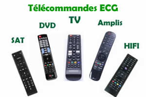 tlcommandes de remplacement pour les appareils ECG