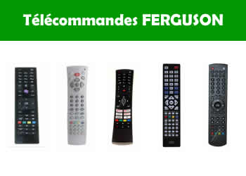 tlcommandes infrarouges pour les tlvisions et appareils Ferguson