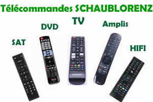 télécommandes de remplacement pour les appareils Schaublorenz
