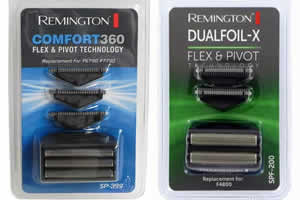 ttes de rasoir avec lames et grilles pour les rasoirs remington