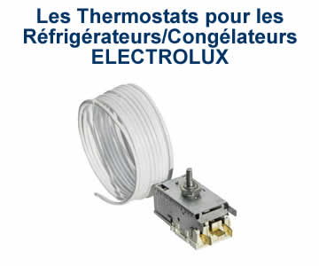 thermostats pour les refrigerateurs et congelateurs