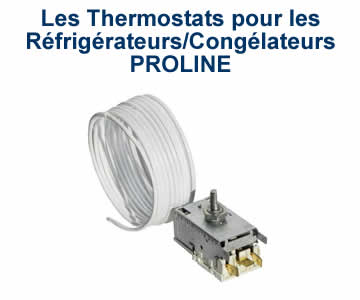 thermostats pour les refrigerateurs et congelateurs