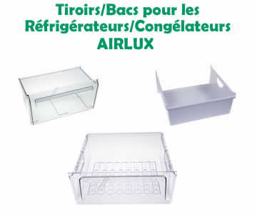 tiroirs pour les rfrigrateurs et conglateurs de la marque airlux