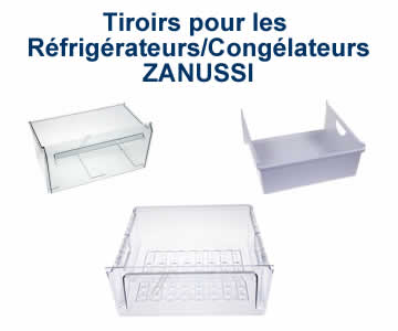 tiroirs pour les rfrigrateurs et conglateurs de la marque ZANUSSI